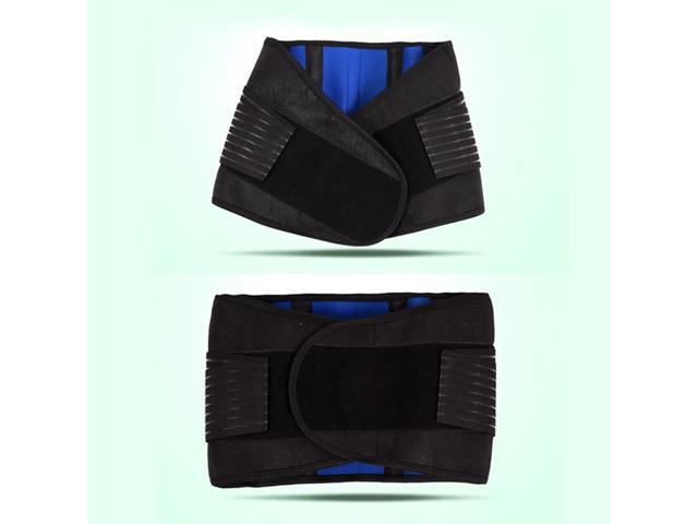 Sports Waist Supporter Fitness Pressure Belt Breathable Mesh Elastic Lumbar Brace Belt Strap Size S