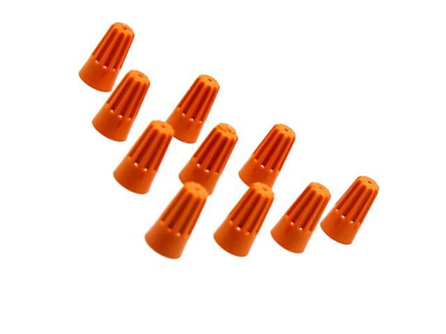 100 PCS Wire Connectors Cable Fast Clamps Terminal Block Quick Screw Joints Spiral Pressure Line Caps Closed End Terminal (Grey)