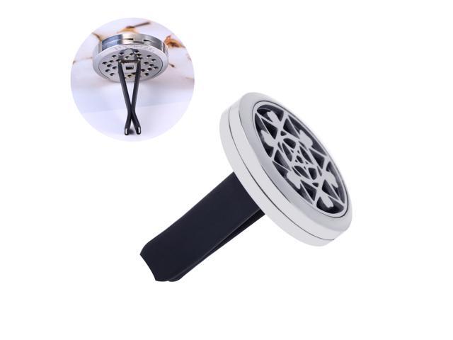 Car Fragrance Diffuser Car Air Vent Freshener Perfume Essential Oil Diffuser Stainless Steel Vent Clip for Aromatherapy