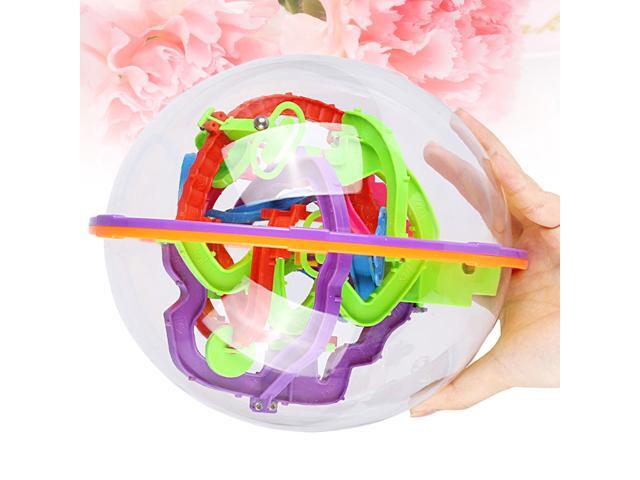 Intellect 3D Maze Ball Magic Puzzle Game Interactive Brain Teasers 208 Challenging Barriers Education Toys for Kids