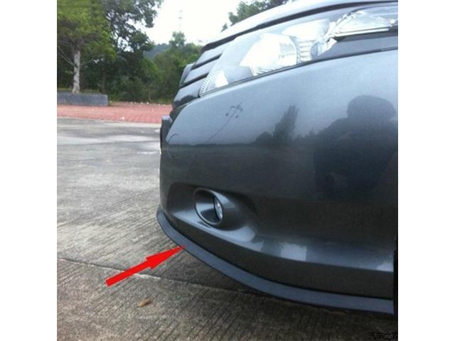 Roll Car Front Bumpers Door Side Protector Scratch-resistant Rubber Automobile Bar Decoration of Anti-collision Strip Carbon Fiber 25M (Black)