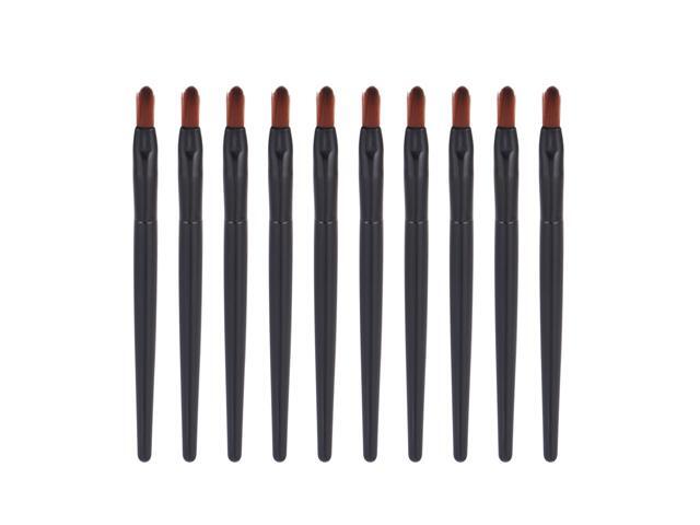 50pcs Disposable Lip Gloss Brushes Multi-function Plastic Bar Portable Lipstick Applicator Makeup Brush