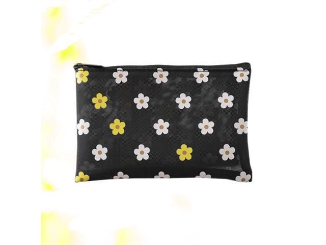 Nylon Cosmetic Bag Portable Makeup Bag Storage Bag for Home Travel (Small Size)