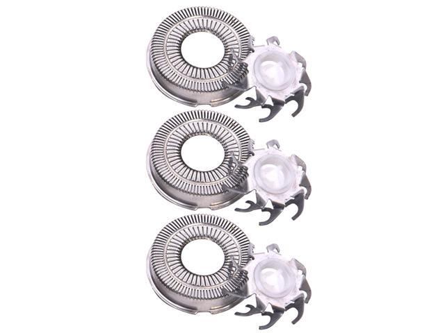 3pcs Electric Shaver Heads Razor Replacing Blades Beard Trimmer Heads Razor Head Fittings for Male Pattern 1