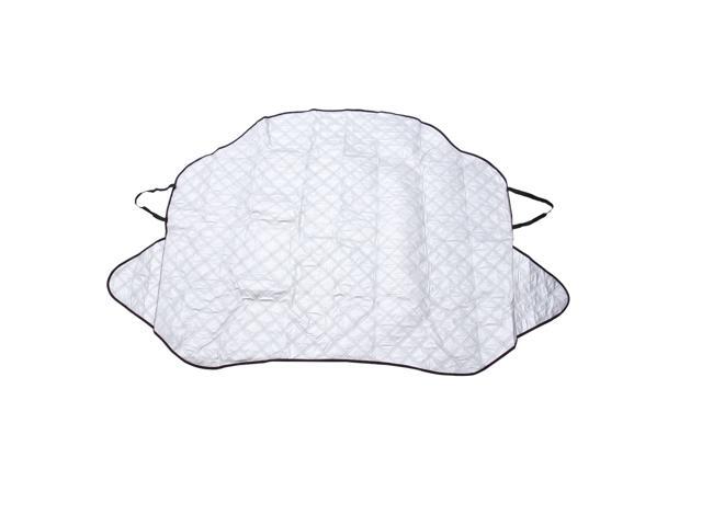 Car Auto Foldable Windshield Visor Magnetic Thickened Sun Shade Heat Reflective Sun Shield -145x111cm (Silver)