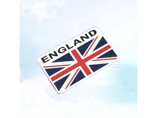 ENGLAND Car Emblem Sticker National Flag Bumper Badge Decal Car Body Decoration (Rectangular)