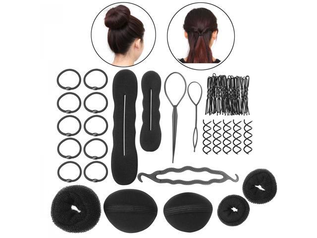 PIXNOR Women Girls DIY Hair Styling Accessories Kit Set