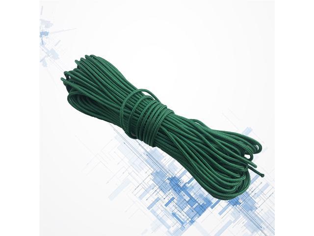 1 Bundle Compound Bow D Ring Rope 20m Archery String Release U Rope Bowstring Aid Accessories (Green)