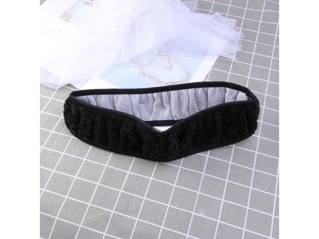 Car Steering Wheel Cover Antiskid Four Seasons Elastic Band for Diameter 36-38CM Steering Wheel Car (Rosy)