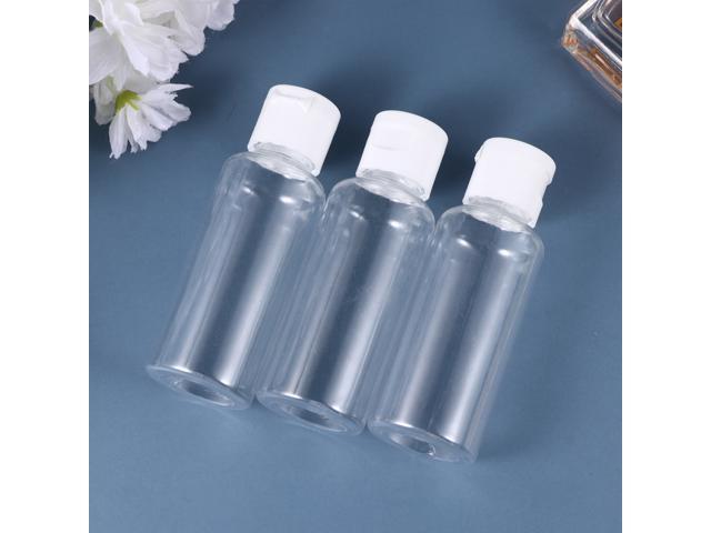 25pcs 50ml Clamshell Cosmetic Bottle Portable Cosmetic Holder Travel Empty Lotion Storage Bottle