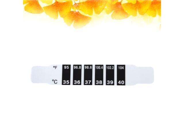 3pcs Temperature Thermometer Strips Quick Testing Adhesive Stickers for Kids Fish Tank Drink