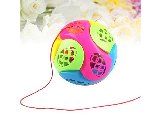 Fashion Music Light-Up Ball Kids Creative Puzzle Electric Flashing Bouncing Toy Fun Children Toys (Random Color)