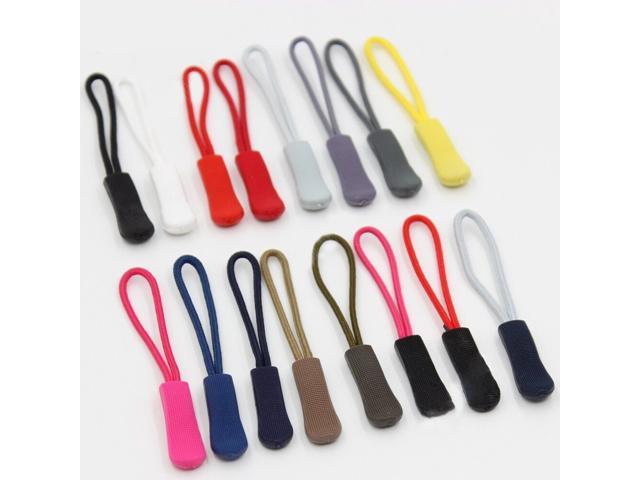 35 pcs Pull String Resin Nylon Metal Pull Cord Handle Accessories for Zipper Bag