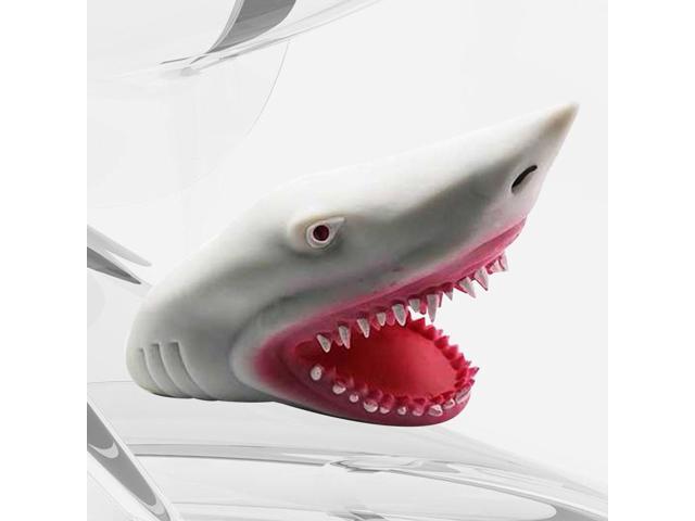 Cute Hand Puppet Toy Shark Mouth Dentist Bite Finger Electric Gleamy Sounding Game Funny Toy Kids Children Gift