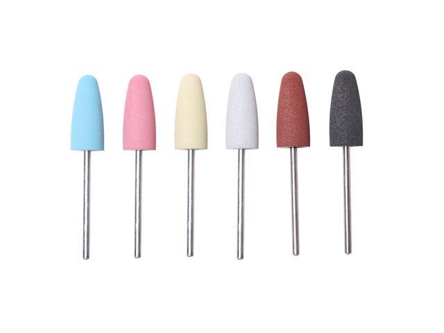 1 Set of Professional Manicure Drill Cuticle Clean Nail Grinding Head Kit for Salon