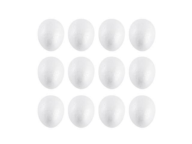 34pcs 7cm IY Painting Eggs Solid Egg Easter Supplies for Kids Children