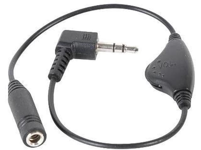 Inline Volume Control for 35MM Headphones Black