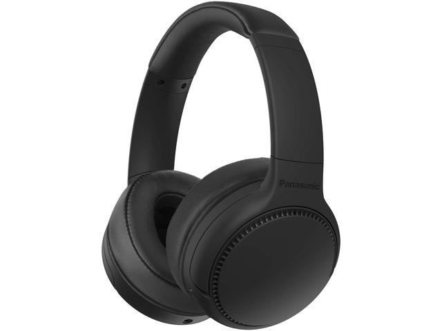 Panasonic RB-M300B Deep Bass Wireless Bluetooth Immersive Headphones with XBS DEEP and Bass Augmentation (Black) (RB-M300B-K)