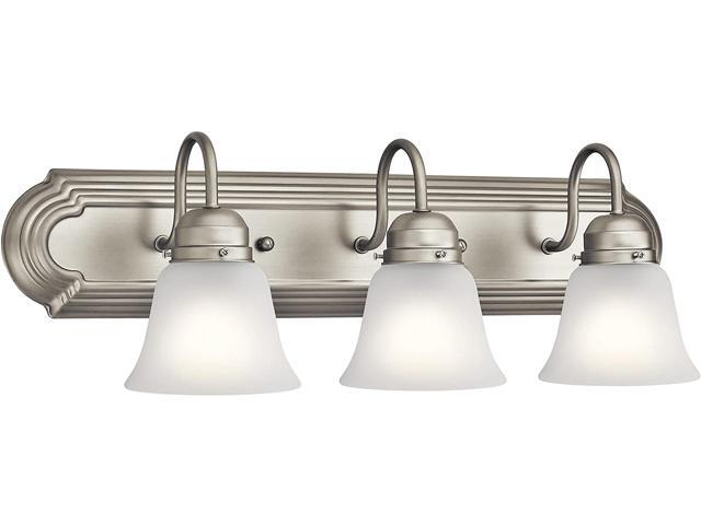 Kichler 5337NIS Vanity 3-Light 300 Total Watts Brushed Nickel