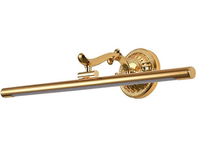 Vanity Light Bathroom Vanity Light Fixtures Mid Century Modern Linear Bath Bar Metal Light Led Vanity Mirror Light (Gold 215')