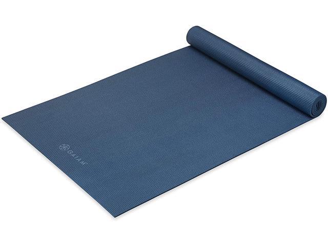 Gaiam Yoga Mat - Premium 5mm Solid Thick Non Slip...
