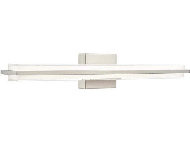 Dario 30 inch LED Bathroom Vanity Lights Brushed Nickel Bathroom Light LL-WL927-1BN-30