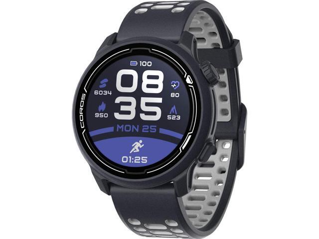 Coros PACE 2 Premium GPS Sport Watch with Nylon or Silicone Band Heart Rate Monitor 30h Full GPS Battery Barometer ANT+ & BLE Connections