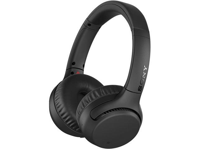Sony WHXB700 Wireless Extra Bass Bluetooth Headset/Headphones with mic for Phone Call and Alexa Voice Control Black