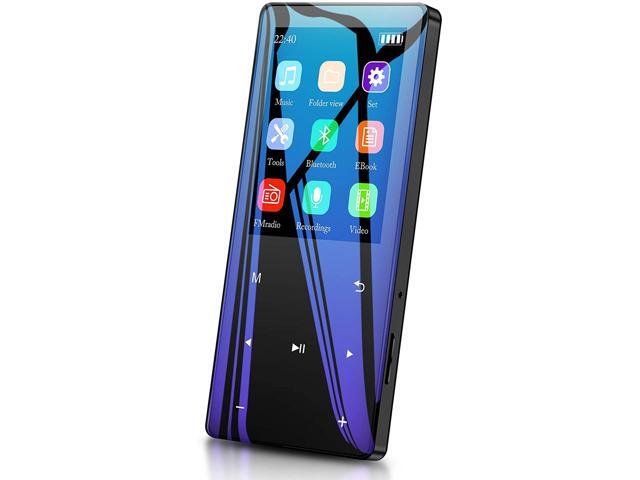 32GB Mp3 Player with Bluetooth 50 for Running - EVIDA Portable Music Player Touch Buttons HiFi Sound