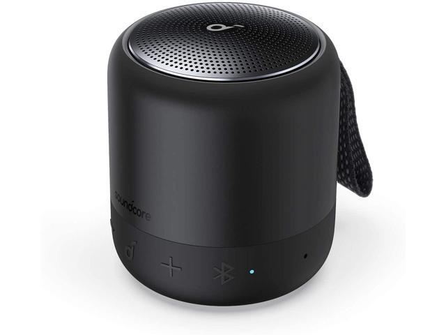 Anker Soundcore Mini 3 Bluetooth Speaker BassUp and PartyCast Technology USB-C Waterproof IPX7 and Customizable EQ