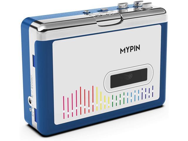 Bluetooth Cassette Player with Headphone Tape Player Bluetooth Output to Headphone/Speaker Walkman Portable Cassette Tape Player 2 AA Battery or