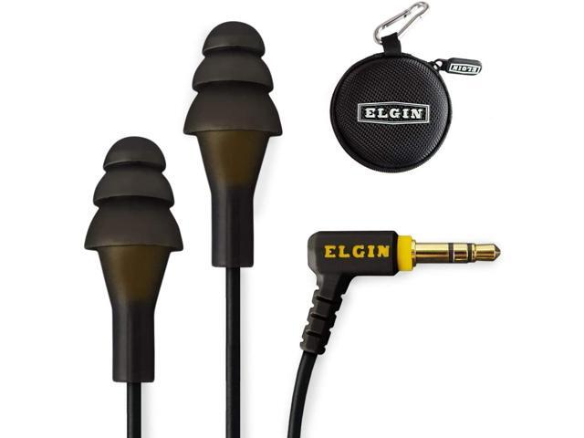 Ruckus Earplug Earbuds OSHA Compliant Noise Reduction in-Ear Headphones: Isolating Ear Plug Earphones