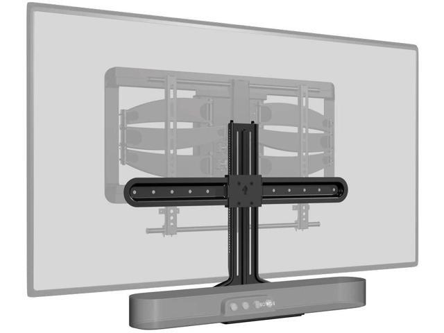 Sanus Soundbar Mount Compatible with Sonos Beam - Height Adjustable Up to 12' & Designed to Work with Any TV - Custom Fit to The Beam for Optimal