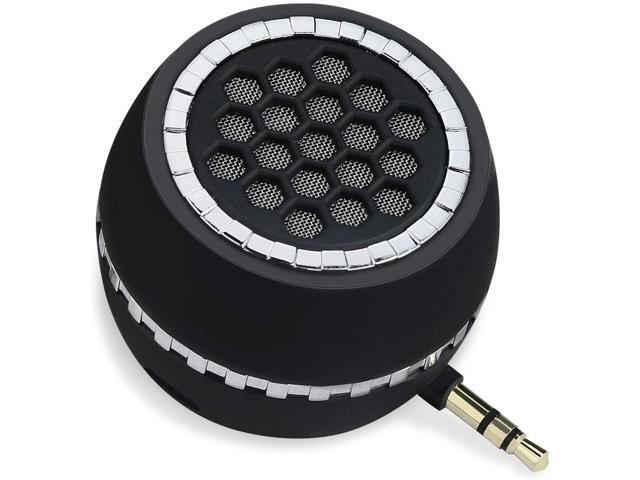 INTSUN Mini Portable Speaker 3W Mobile Phone Speaker Line-in Speaker Built in 350mAh Lithium Battery with Clear Bass 35mm AUX Audio Interface