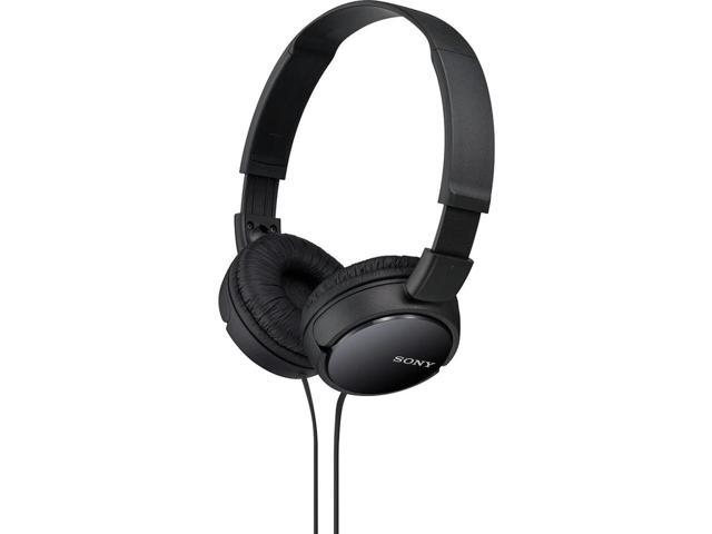Sony ZX Series Wired On-Ear Headphones Black MDR-ZX110