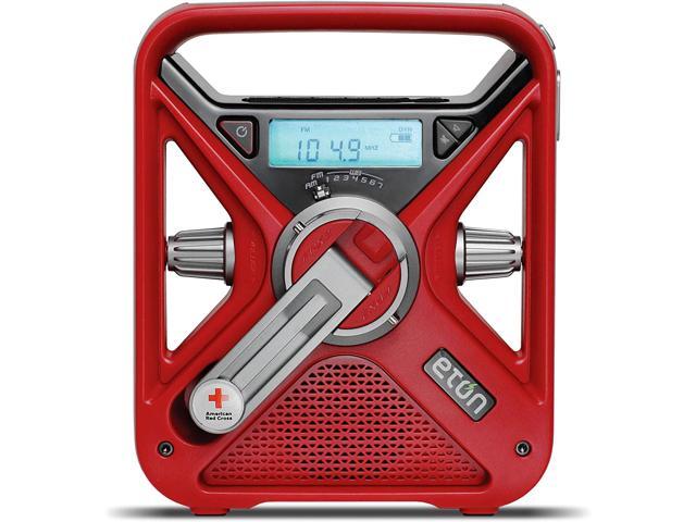 American Red Cross Emergency NOAA Weather Radio with USB Smartphone Charger LED Flashlight & Red Beacon