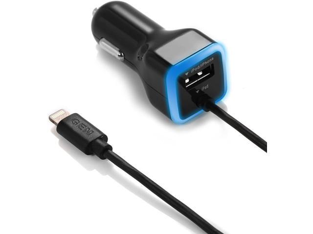 Apple Certified iPhone Lightning Car Charger for iPhone 11 X XR XS 8 8 Plus 7 7 Plus 6S 6S Plus 6 Plus SE 5S iPad Pro iPad Air 2