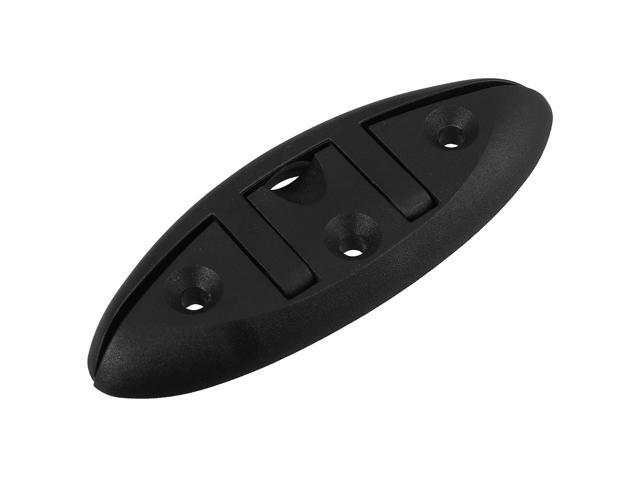 Flagpole Cleat for Boat Marine Folding 65 inch Flag Rope Fixing Hook Cleat