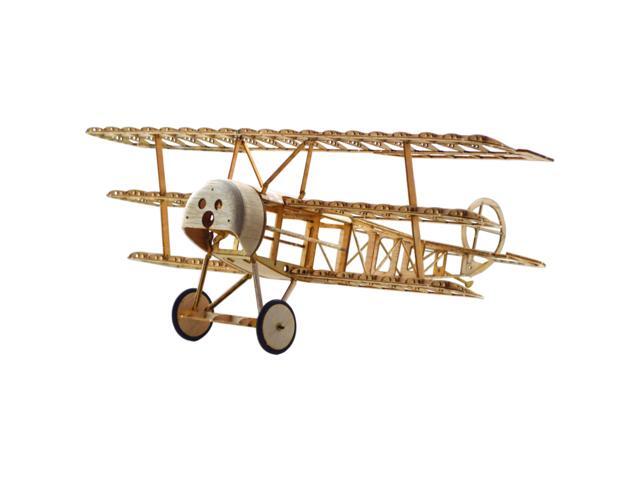 Tony Ray's AeroModel Fokker Dr1 358mm Wingspan Balsa Wood Laser Cut Triplane RC Airplane Warbird KIT