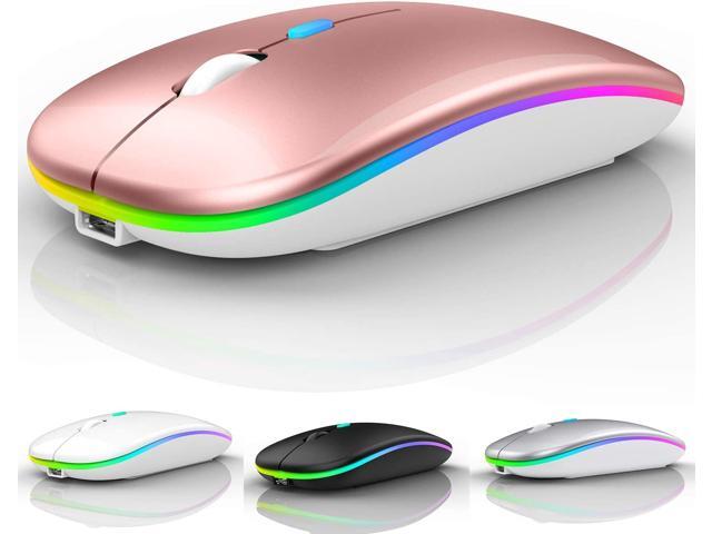 Bluetooth Mouse for ipadBluetooth Mouse for MacBook Air/Mac/MacBook Pro/ipad/ipad Pro/iMac/LaptopRechargeable Wireless Mouse for MacBook
