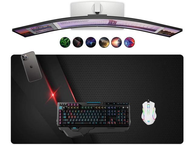 French Koko Mouse Pad XL 307 x 149 Gaming Mouse Computer Mouse Pads Large Mouse Pad Gaming Desktop Gaming Desk Mat Gaming Accessories Mouse