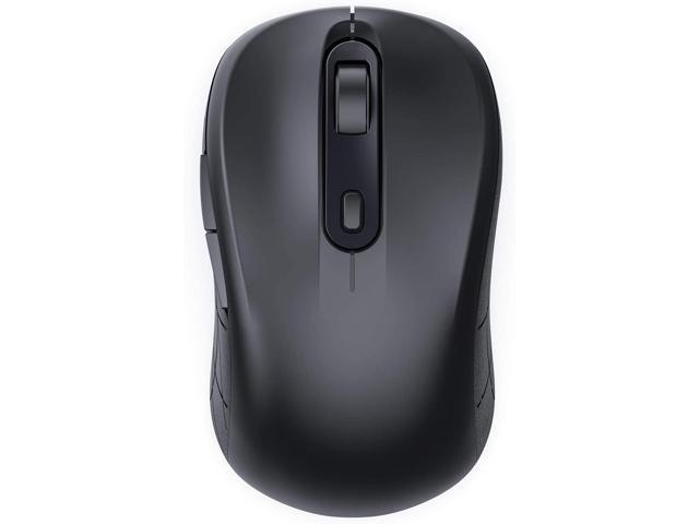 Bluetooth Mouse Vssoplor Wireless Mouse Multi-Device Mouse (BT1+BT2+24G) 3 Adjustable DPI Levels 6 Buttons Portable Mouse Compatible for