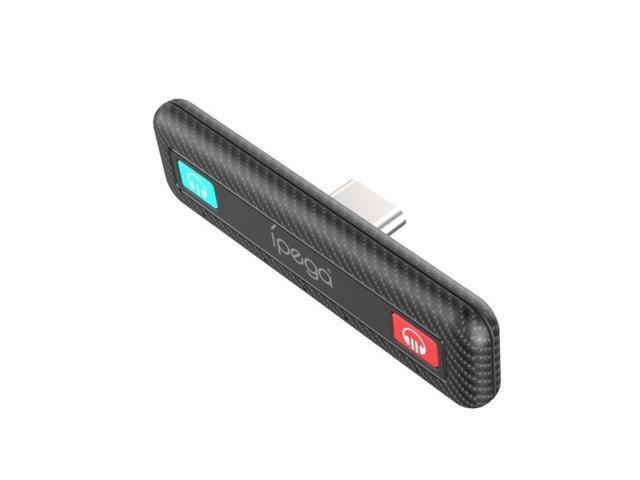iPega PG-SW063 Switch Dual bluetooth 50 Audio Adapter Mini Receiver for PS4for NS Lite Wireless Headphone Converter Accessories