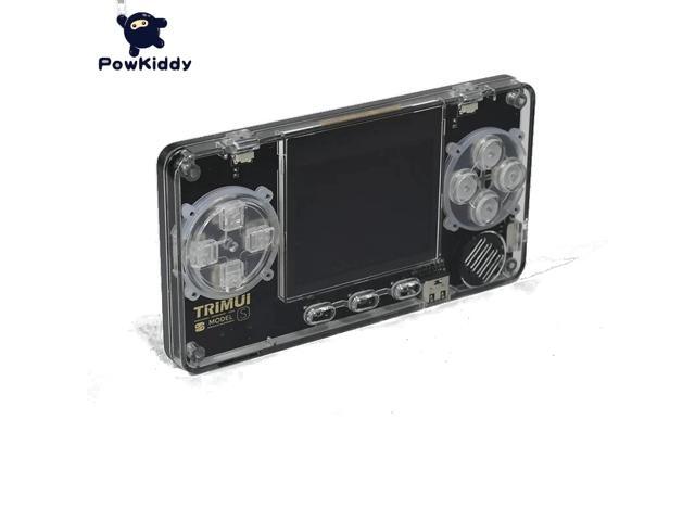 POWKIDDY A66 Trimui 32GB 4000 Games 2 inch IPS LCD Mini Transparent Game Console for PS for MD Arcade Handheld Game Players