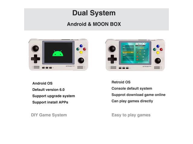 Retroid Pocket 2 32G Retro Handheld Game Players blutooth & wifi Android Games Console Wireless Retro Handheld Game Console