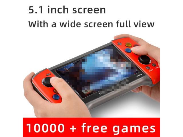 X19s 51-inch Large-screen Game Console Retro for Children's Handheld Dual-handle Battery Life Enhanced for psp Game Arcade