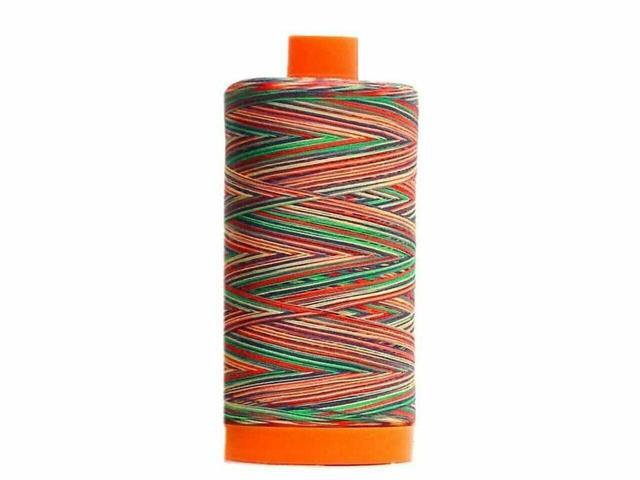 Aurifil Mako Cotton Quilting Thread 50 wt#3817 Variegated Marrakesh 1420 yd