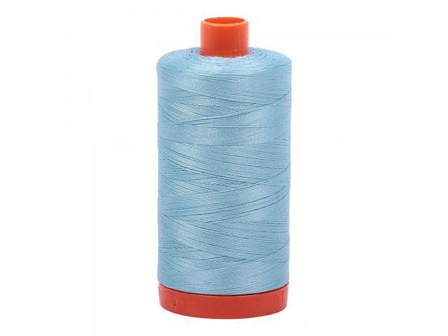 50wt Light Turquoise - MK50-2805 - 100% Cotton Mako Thread - 1422 Yards - Cotton Thread by Aurifil