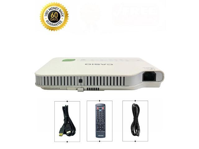 CASIO プロジェクター XJ-A142 薄型 ビジネスプレゼンホームシアター CASIO（カシオ） 液晶プロジェクター XJ-A142 使用900時間以下 2500lm