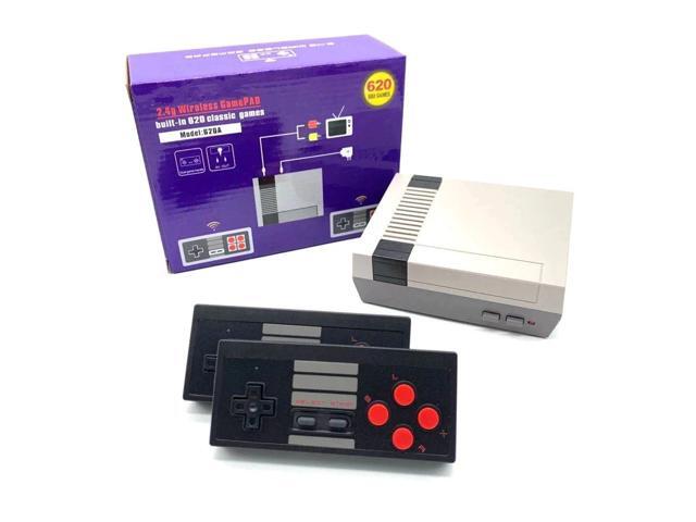Pop Classic Video Game Console Built-in 620 Games Retro Video Game Console 24G Wireless Controller AV Output Gift For Christmas